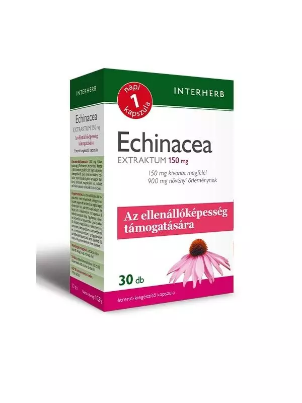 Interherb Napi1 Echinacea Extraktum kapszula 30x Interherb Napi1 Echinacea Extraktum kapszula 30x