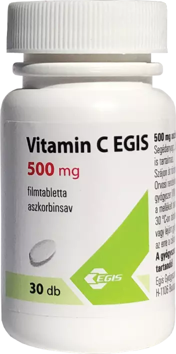 Vitamin C EGIS 500 mg filmtabletta 30x Vitamin C EGIS 500 mg filmtabletta 30x