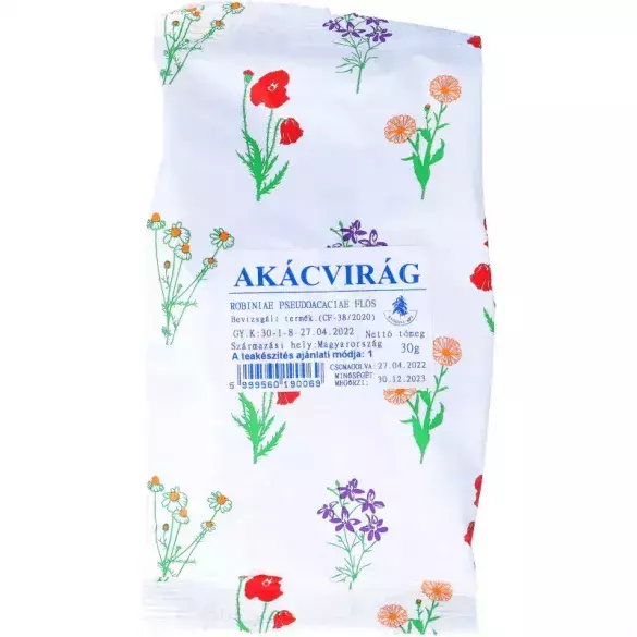 Akácvirág tea GYÓGYFŰ 30g Akácvirág tea GYÓGYFŰ 30g
