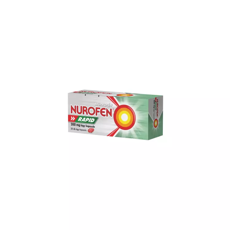 Nurofen Rapid 200 mg lágy kapszula 20x Nurofen Rapid 200 mg lágy kapszula 20x