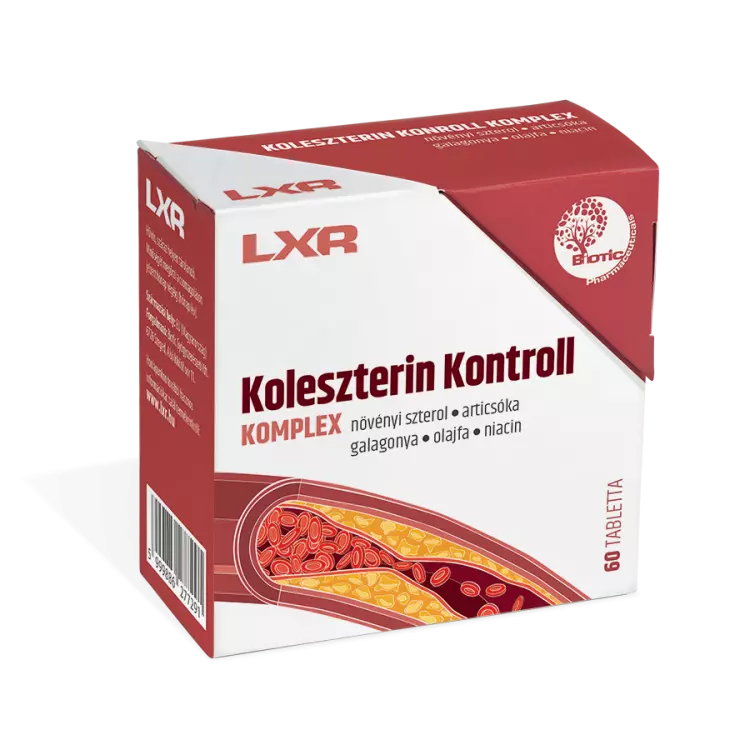 LXR Koleszterin Kontroll Komplex kapszula 60x LXR Koleszterin Kontroll Komplex kapszula 60x
