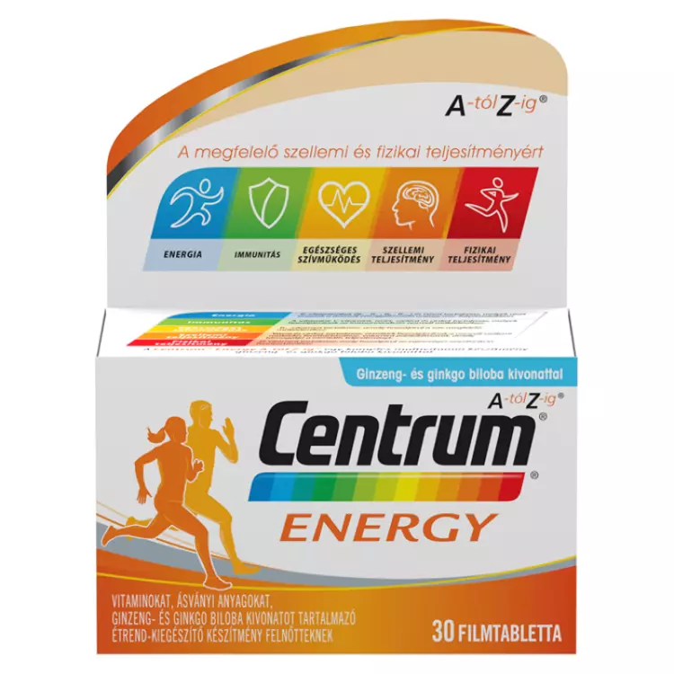 Centrum Energy A-tól Z-ig tabletta 30x Centrum Energy A-tól Z-ig tabletta 30x