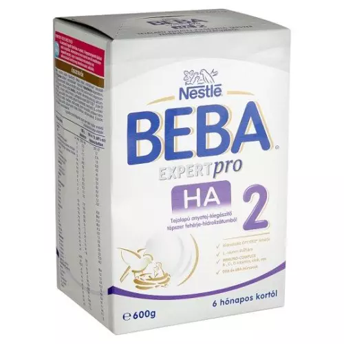 Beba Expertpro HA 2 tejalapú anyatej-kieg. tápszer 600g
