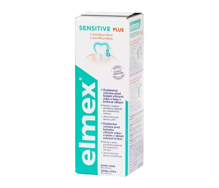 Elmex Sensitive Plus szájvíz 400ml Elmex Sensitive Plus szájvíz 400ml