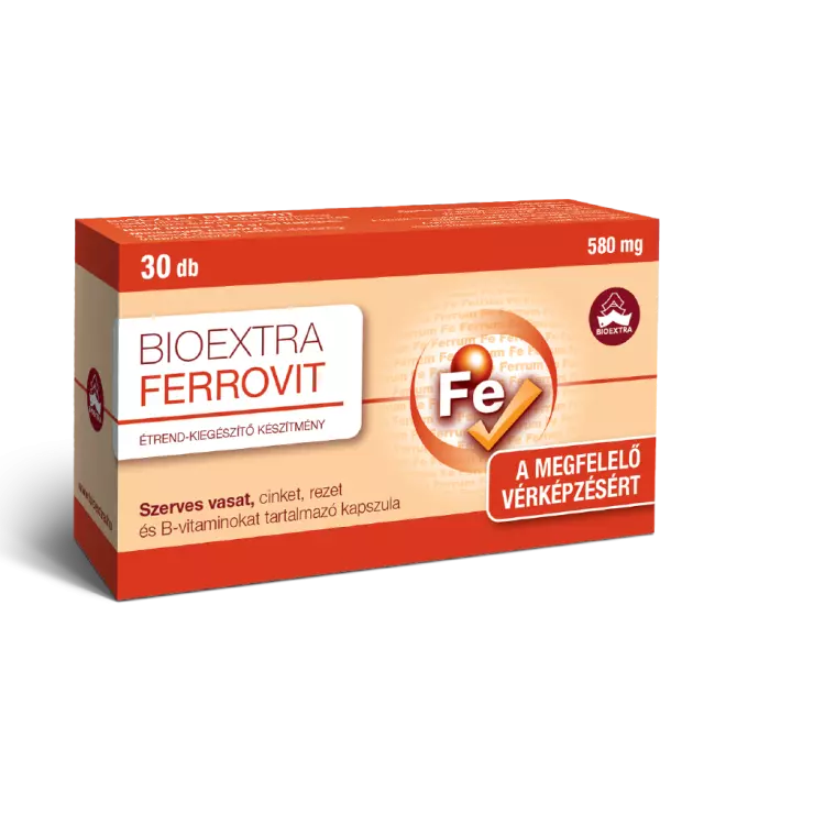 Bioextra Ferrovit kapszula 30x Bioextra Ferrovit kapszula 30x