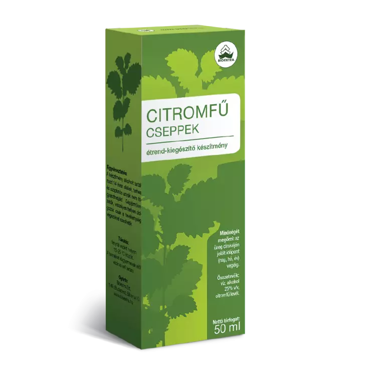 Bioextra Citromfű cseppek 50ml Bioextra Citromfű cseppek 50ml