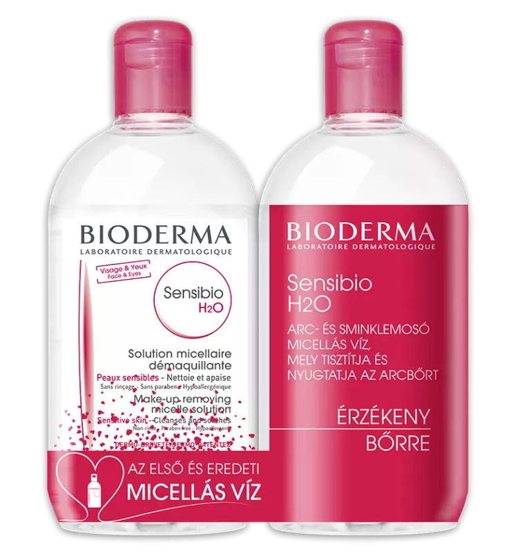 Bioderma Sensibio H2O Micellafesztivál 2x250ml Bioderma Sensibio H2O Micellafesztivál 2x250ml
