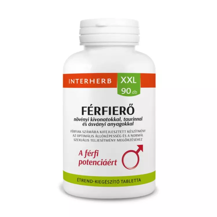 Interherb XXL Férfierő tabletta 90x Interherb XXL Férfierő tabletta 90x