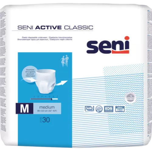 Seni Active Classic M nadrágpelenka (1400 ml) 30x