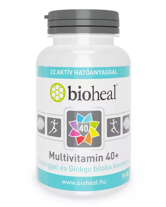 Bioheal Multivitamin 40+ filmtabletta 70x Bioheal Multivitamin 40+ filmtabletta 70x