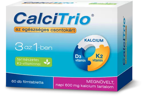 CalciTrio 3 az 1-ben filmtabletta 60x CalciTrio 3 az 1-ben filmtabletta 60x