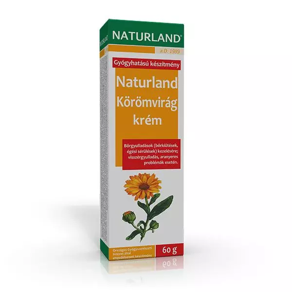 Naturland Körömvirág krém 60g Naturland Körömvirág krém 60g