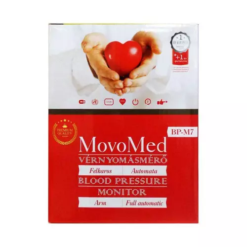Vérnyomásmérő aut. MOVO-MED M7 felkaros XL 1x