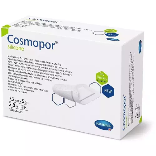 Cosmopor Silicone  7,2 x 5cm 10x
