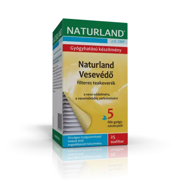 Naturland Vesevédő teakeverék filteres 25x1g Naturland Vesevédő teakeverék filteres 25x1g