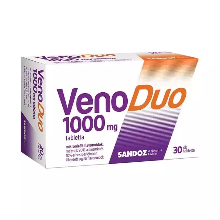 Venoduo 1000 mg tabletta 30x Venoduo 1000 mg tabletta 30x