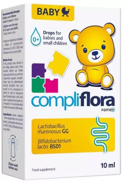 Compliflora Baby étrendkiegészítő cseppek 10ml Compliflora Baby étrendkiegészítő cseppek 10ml