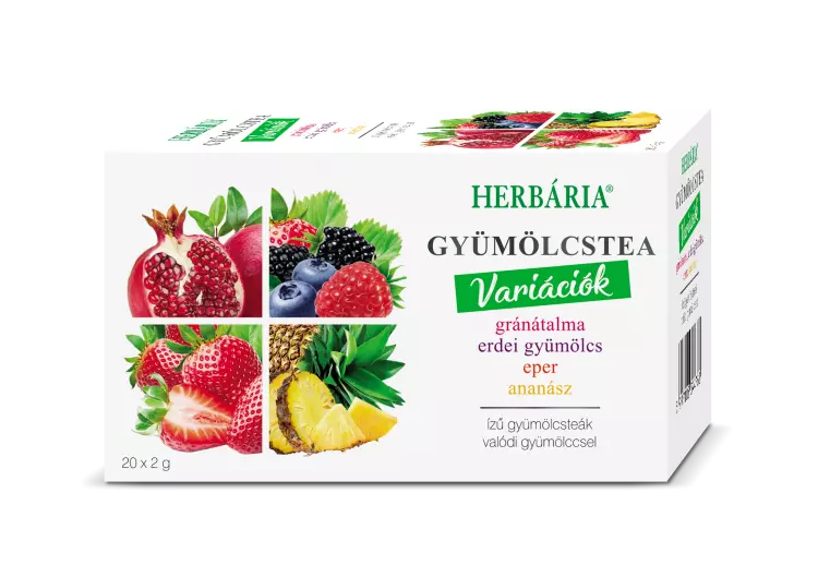 Herbária tea variációk gránátalma-eper 20x Herbária tea variációk gránátalma-eper 20x