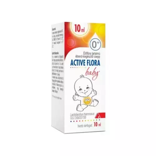 Active Flora baby+ étrendkiegészítő cseppek 10ml