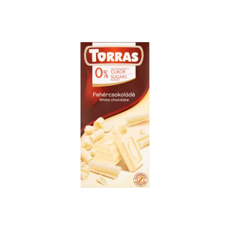 Torras Fehércsokoládé CM. GM. 75g Torras Fehércsokoládé CM. GM. 75g