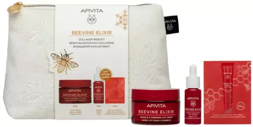 APIVITA BEEVINE ELIXIR ránct. neszesszer LIGHT 50+15+10ml