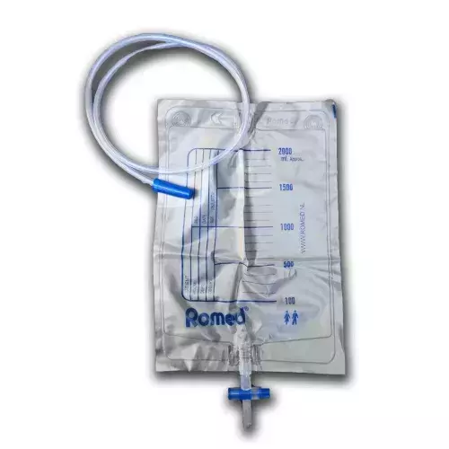 ROMED Vizeletgyűjtő zsák T-csapos 2 literes 1x
