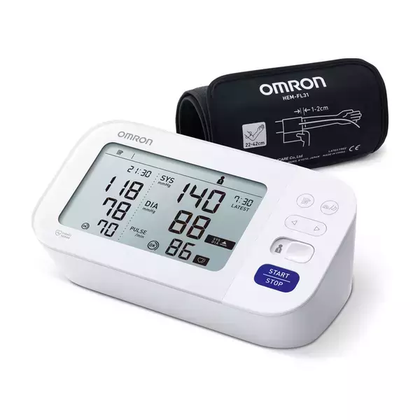 OMRON M6 Comfort Vérnyomásmérő automata HEM-7360-E 1x OMRON M6 Comfort Vérnyomásmérő automata HEM-7360-E 1x