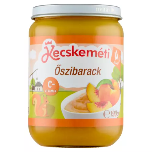 Kecskeméti őszibarack 190g