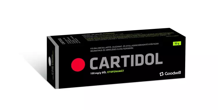 Cartidol 100 mg/g gél 50g Cartidol 100 mg/g gél 50g