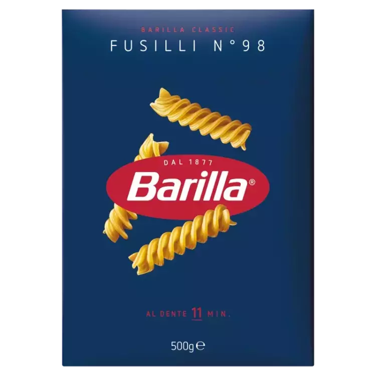 Barilla tészta fusilli N.98 500g Barilla tészta fusilli N.98 500g