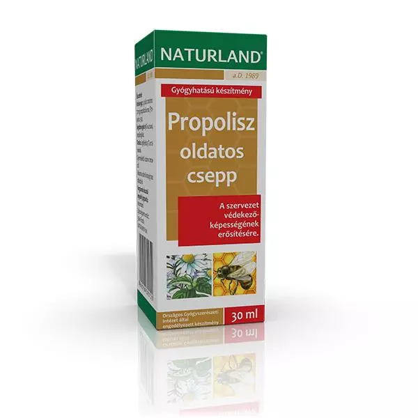 Naturland Propolisz oldatos csepp 30ml Naturland Propolisz oldatos csepp 30ml