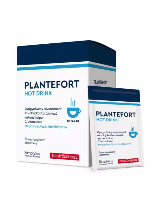 Plantefort Hot Drink instant italpor meggy 12x