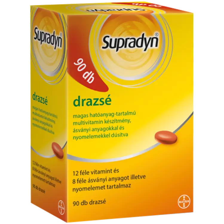 Supradyn filmtabletta 90x Supradyn filmtabletta 90x