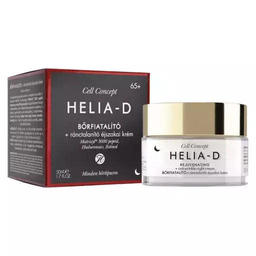 HeliaD CellConcept bőrfiatalító ránc.krém 65+ éjsz 50ml