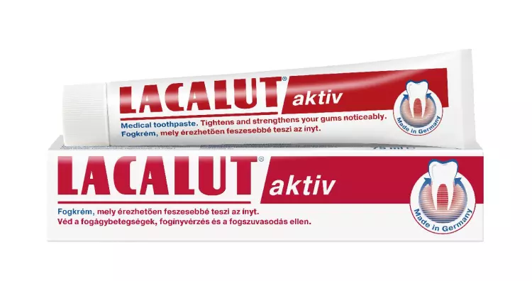 Lacalut Aktív fogkrém 75ml Lacalut Aktív fogkrém 75ml