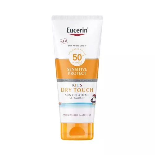 Eucerin Sun Kids Sensitive Protect Dry Touch gyermek napozó gél-krém SPF50+ 200ml
