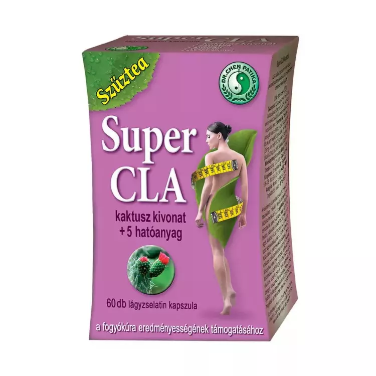 Dr.Chen Szűztea Super CLA kapszula 60x Dr.Chen Szűztea Super CLA kapszula 60x