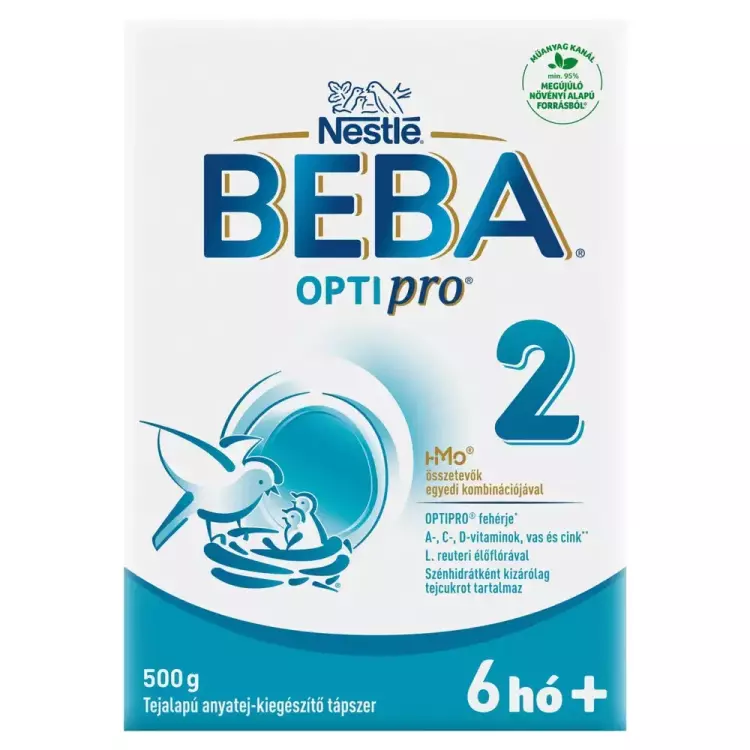 Beba Optipro 2 anyatej-kiegészítő tápszer 500g