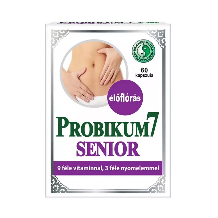 Dr.Chen Probikum 7 Senior étrendkiegészítő kapsz. 60x Dr.Chen Probikum 7 Senior étrendkiegészítő kapsz. 60x
