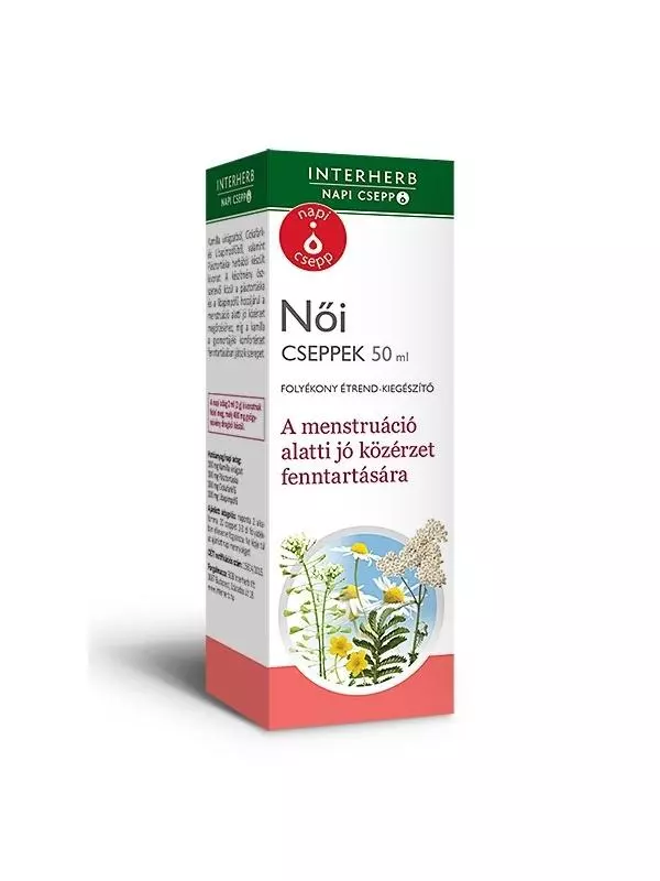 Interherb Napi Csepp Női cseppek 50ml Interherb Napi Csepp Női cseppek 50ml
