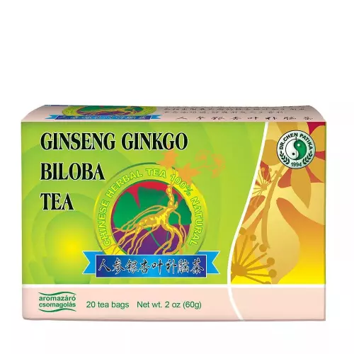 Dr.Chen Ginkgo-ginseng-zöld tea keverék 20x3g