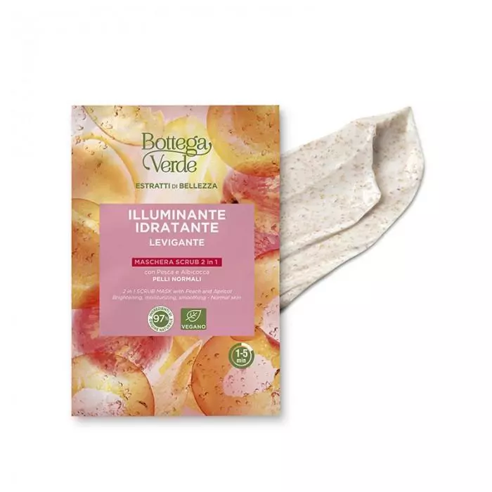 Bottega Verde Beauty Extracts 2az1ben bőrradírmaszk 8ml Bottega Verde Beauty Extracts 2az1ben bőrradírmaszk 8ml