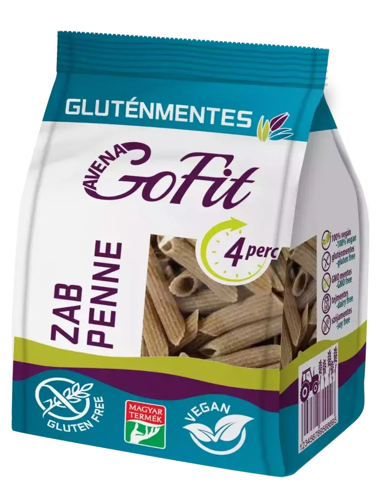 Gofit Zab száraztészta penne GM. 200g Gofit Zab száraztészta penne GM. 200g