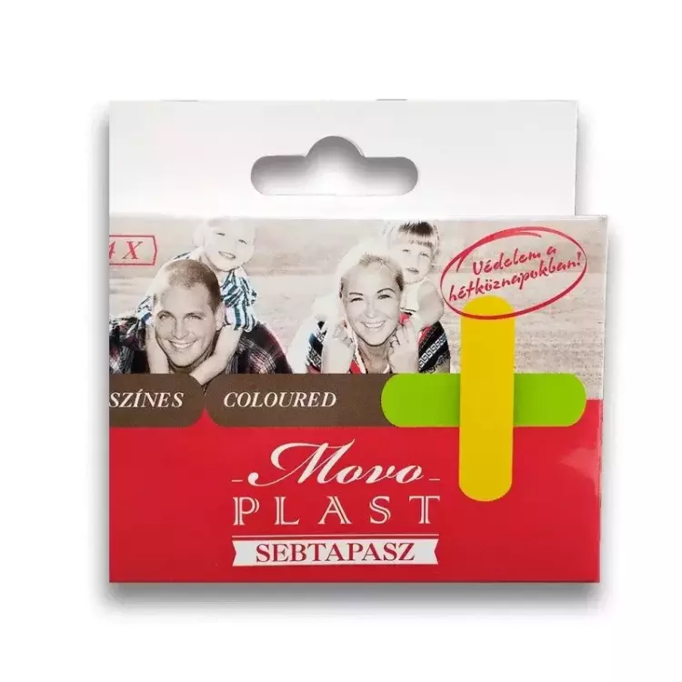 Movo Plast sebtapasz színes 24x Movo Plast sebtapasz színes 24x