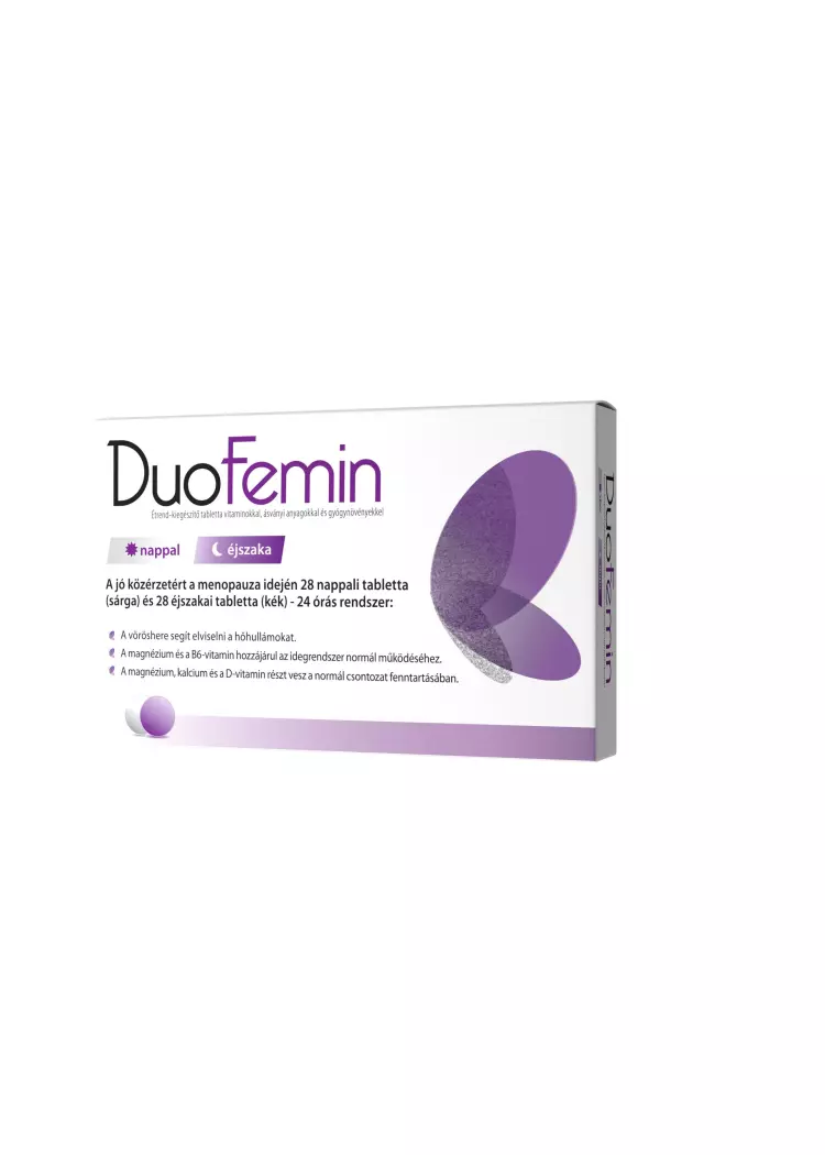 DuoFemin étrendkiegészítő tabletta 28+28x DuoFemin étrendkiegészítő tabletta 28+28x