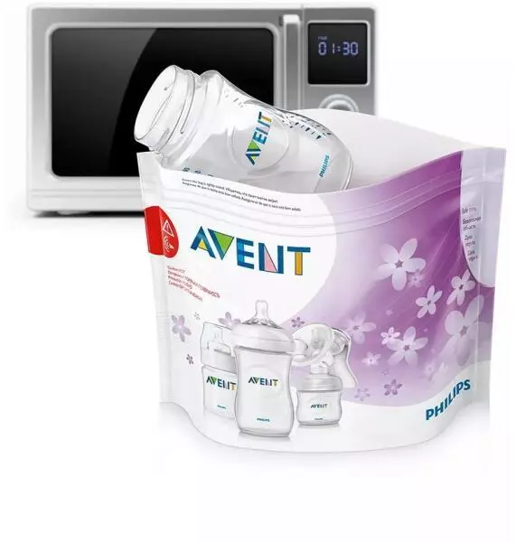 Avent Mikrohullámú sterilizáló zacskó 5x Avent Mikrohullámú sterilizáló zacskó 5x