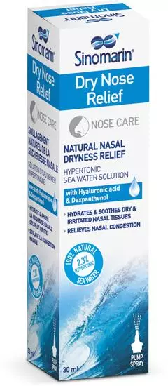 Sinomarin Dry Nose tengerv.orrspray orrszár. ellen 30ml Sinomarin Dry Nose tengerv.orrspray orrszár. ellen 30ml