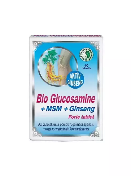 Dr.Chen Bio-Glucosamine+MSM+ginseng forte tabletta 40x