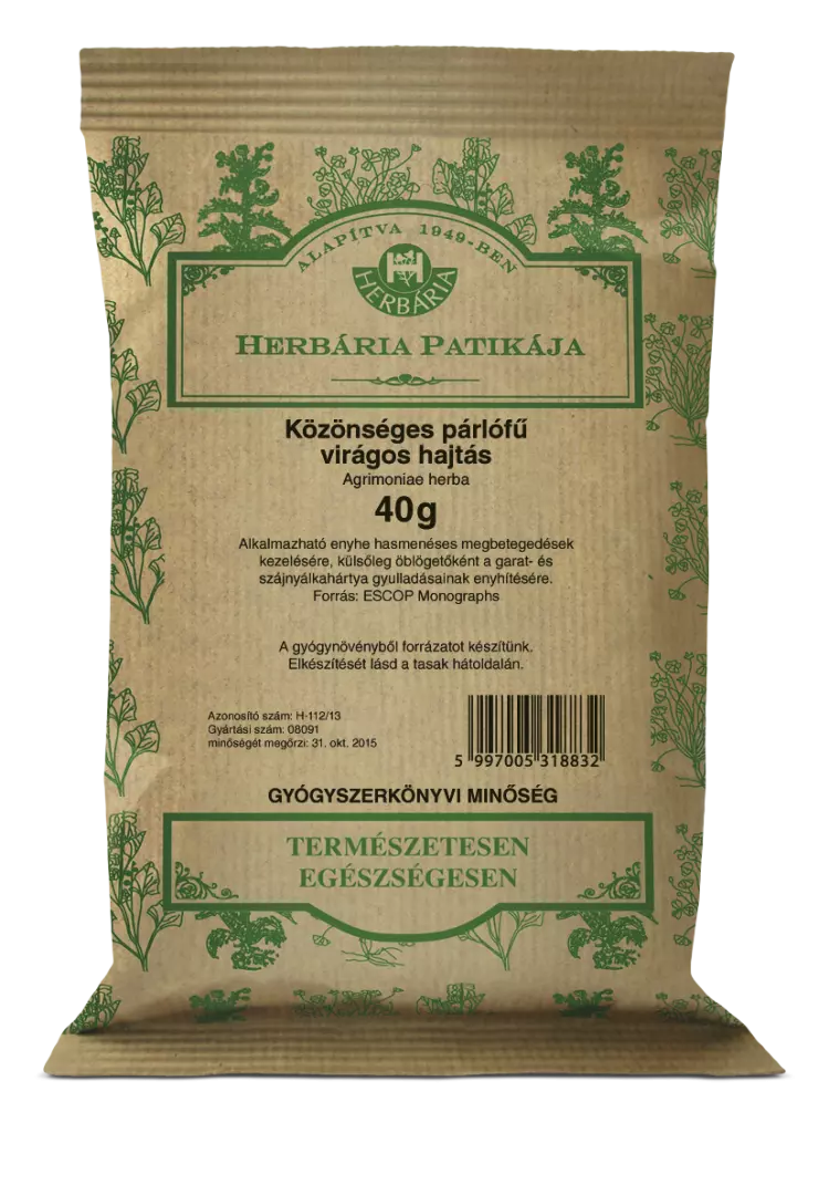 HERBÁRIA Apróbojtorján tea 40g HERBÁRIA Apróbojtorján tea 40g