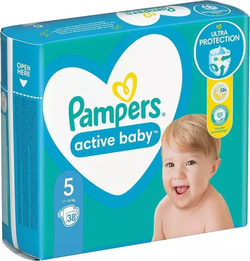 Pampers Active Baby nadrágpelenka 5-ös 11-16kg 38x